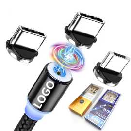 Câble USB chargeur magnétique 3 en 1